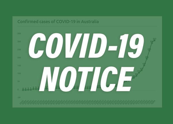 Coronavirus Covid-19 Notice