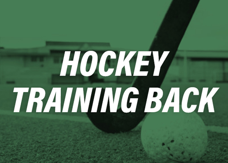 hockey training back